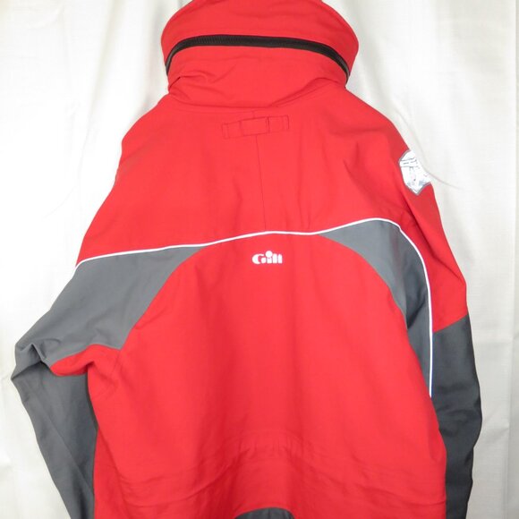 Gill OS4 Offshore Atlantic Jacket Sailing Boating Marine Coat Red Mens XL OS4J - Picture 13 of 16